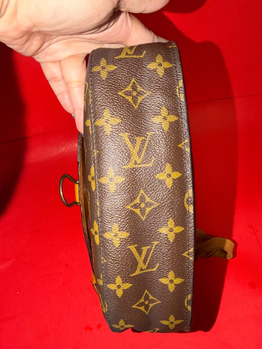 Louis Vuitton Brown Monogram Saint Cloud Crossbody Bag - Picture 6 of 11